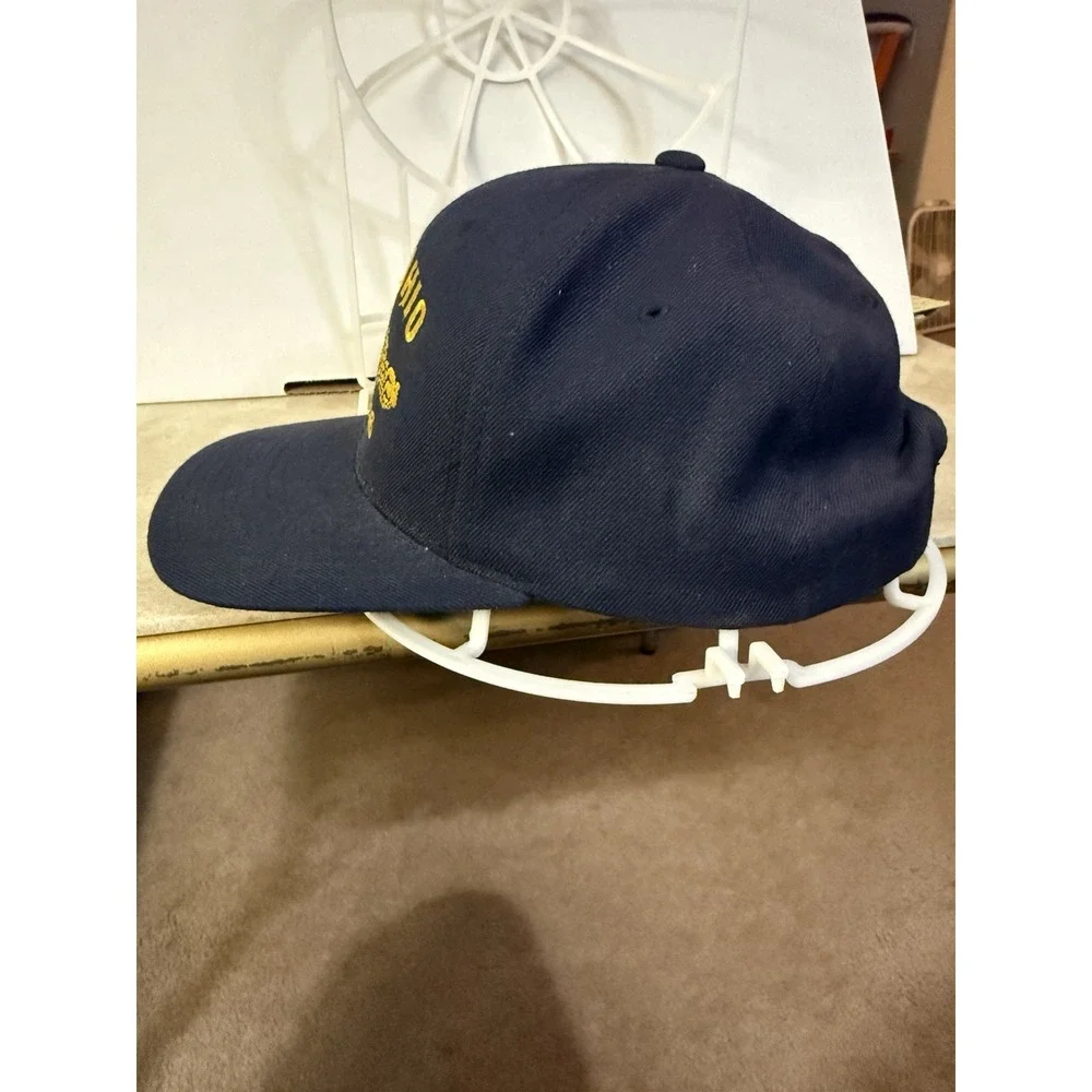 Vintage USS Ohio SSBN 726 Submarine Hat Yupoong Snapback Navy Dolphins 90s‎